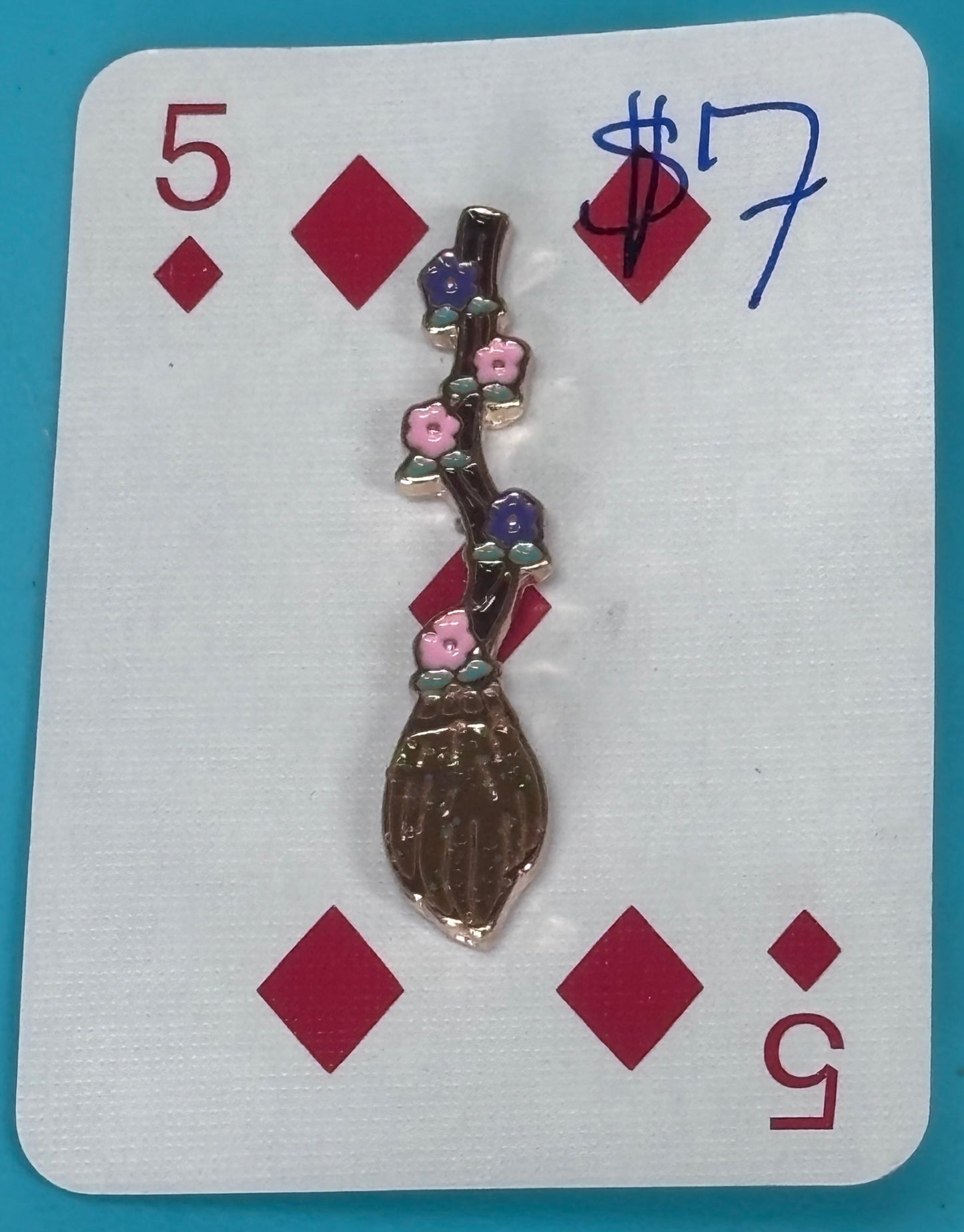 Broomstick Enamel Pins