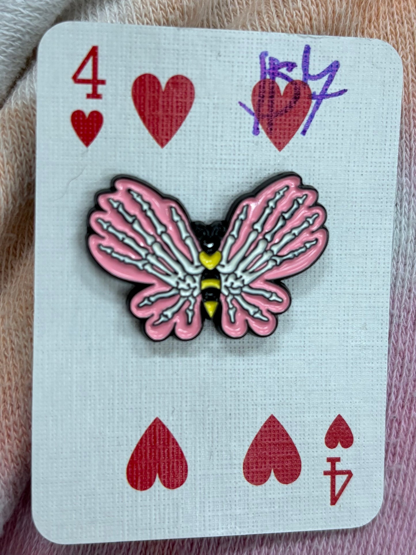 Bee/Moth Enamel Pins