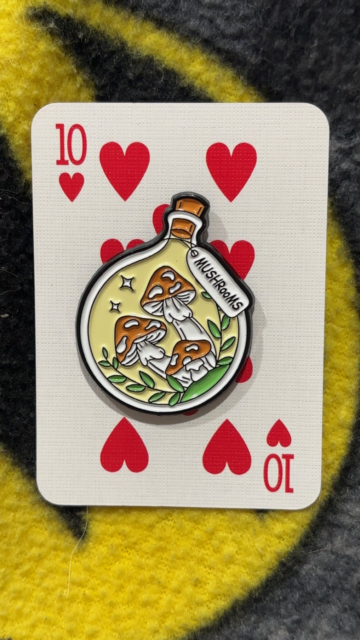 Mushroom Enamel Pins