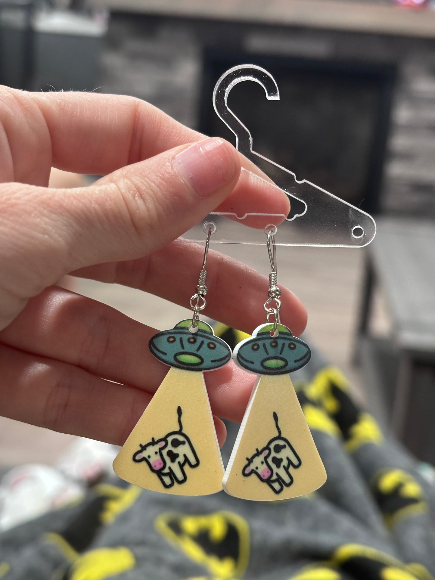 UFO Earrings