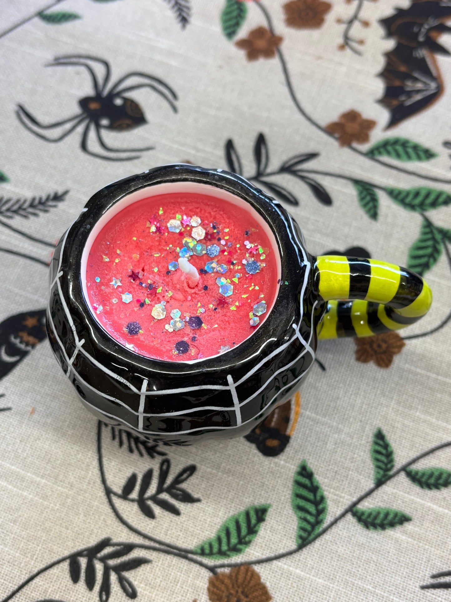 Mini Black Pumpkin Candle