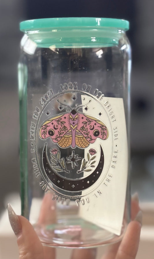 Moth Glass Cup