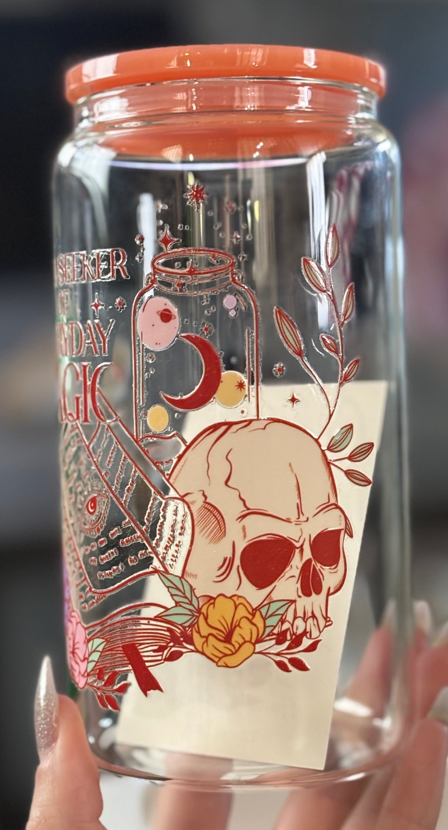 Be A Seeker Of Everyday Magic Glass Cup