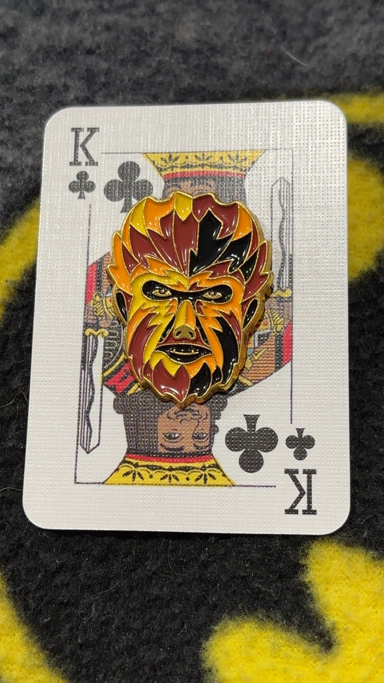 Wolf Man Enamel Pins