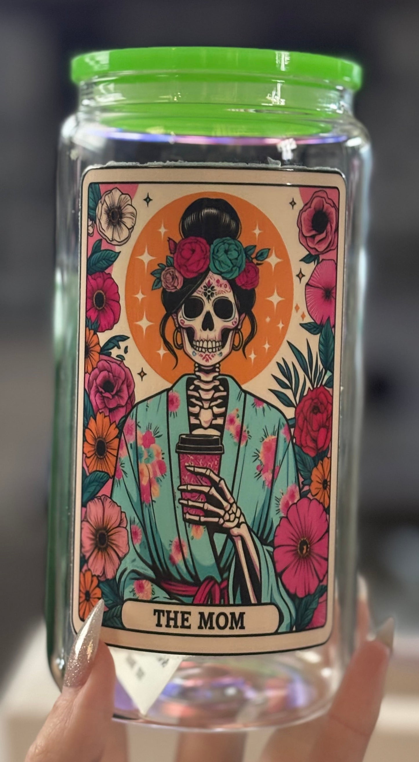 “Mom” Glass Cups