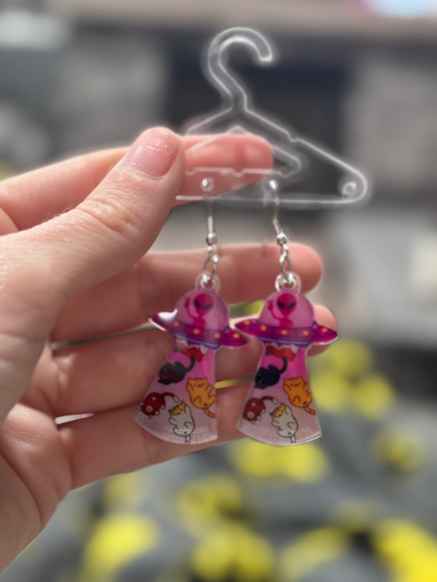 UFO Earrings