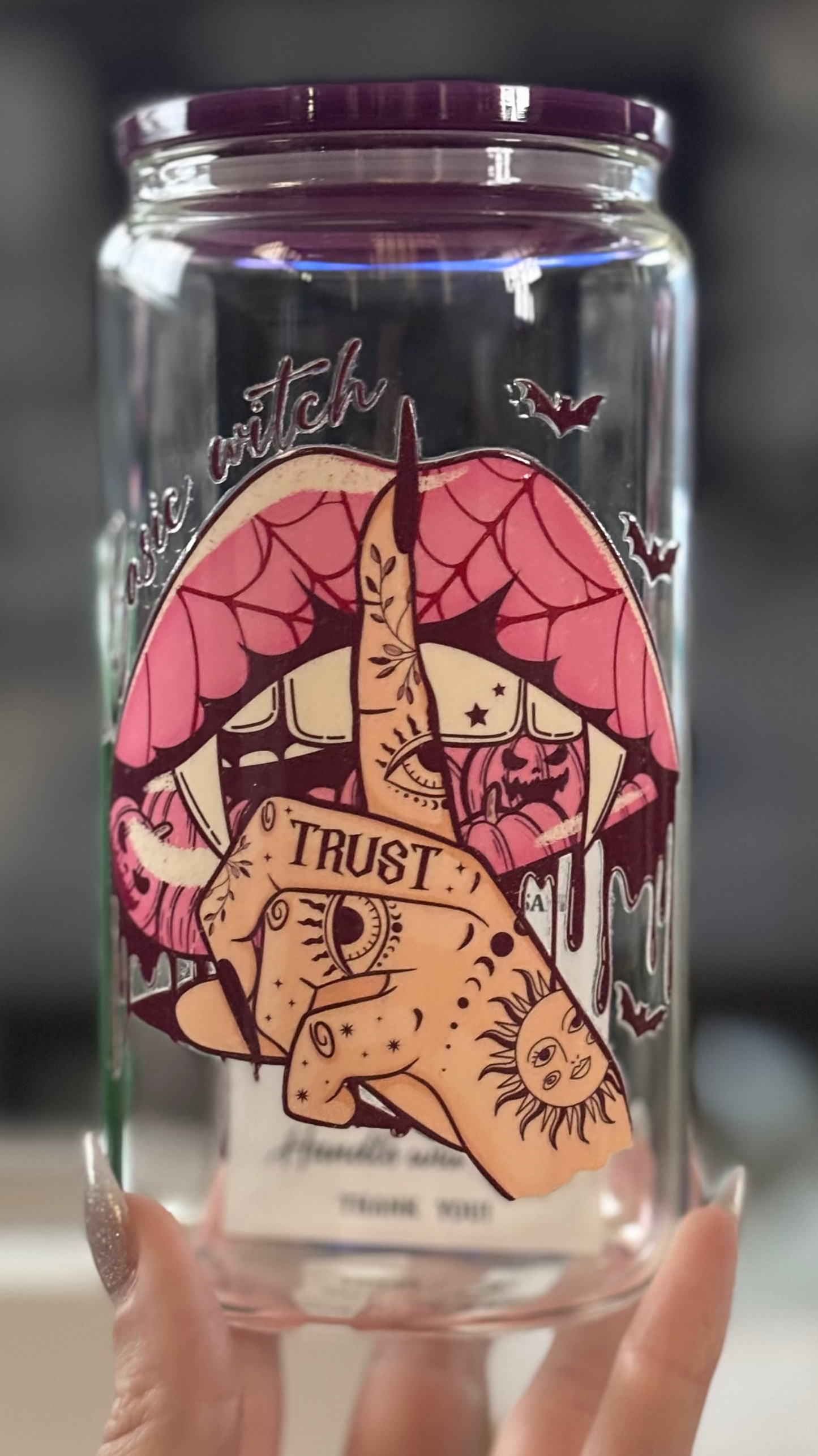 Basic Witch Glass Cup