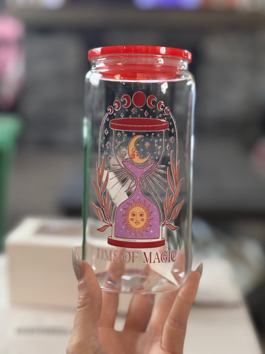Time of Magic Glass Cup