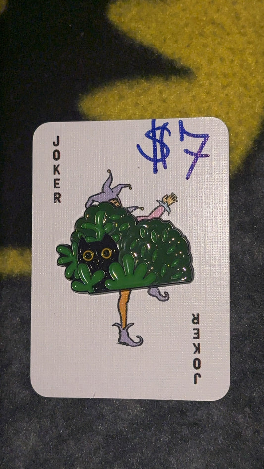 Plant Kitty Enamel Pins