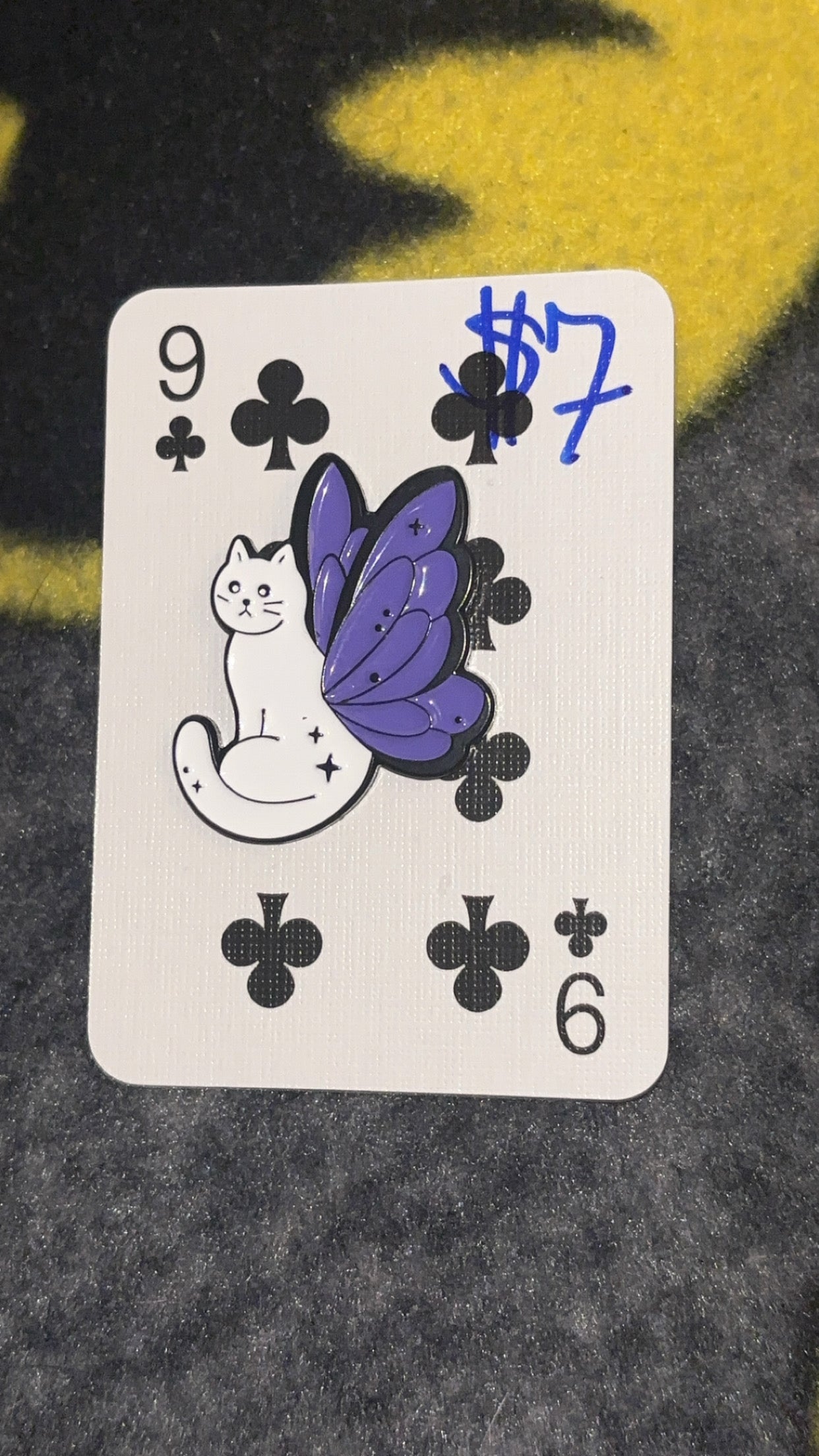 Butterfly Kitty Enamel Pins