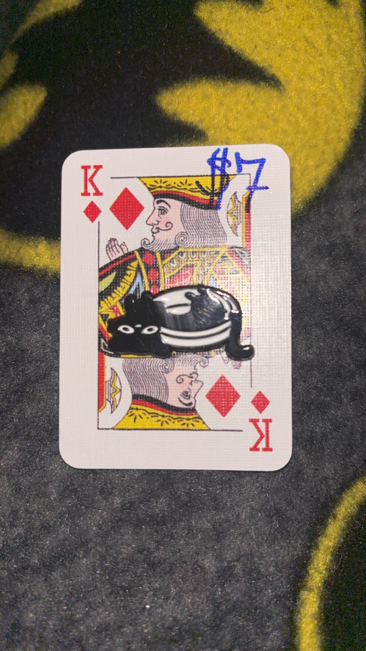 Silly Black Kitties Enamel Pins