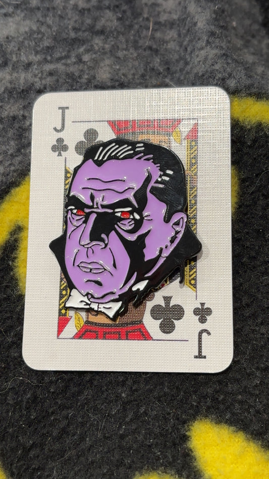 Dracula Enamel Pin