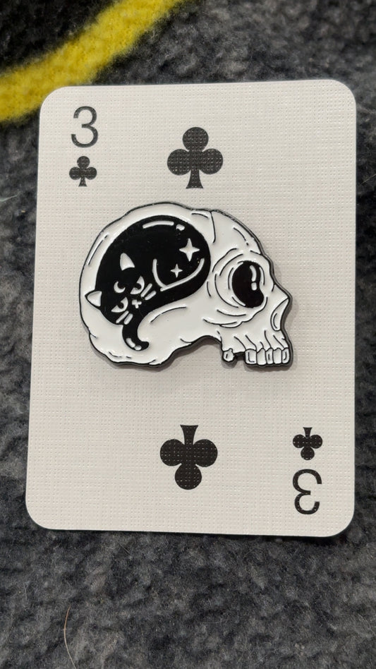 Black Car Enamel Pins