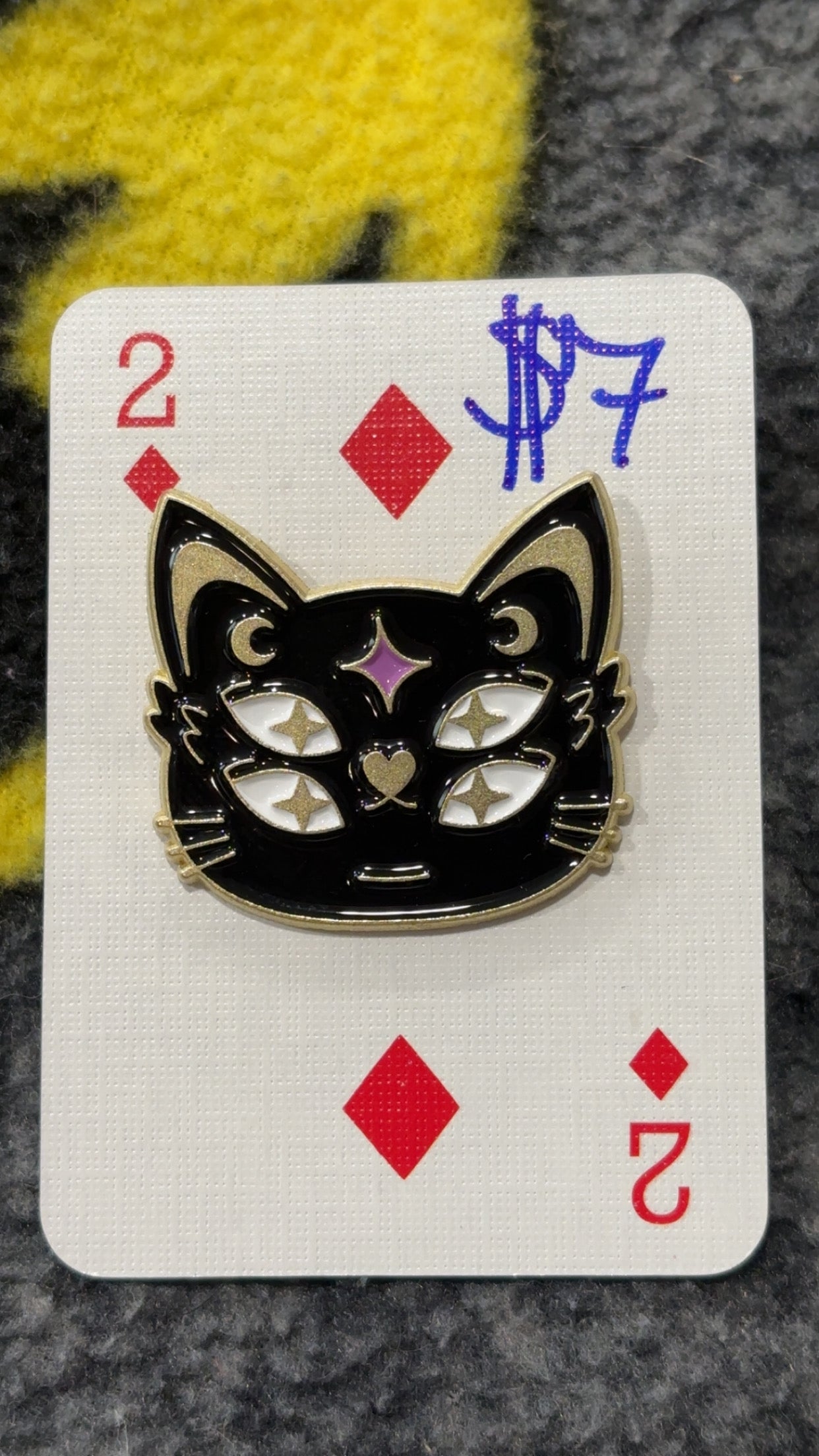 Black Cat Enamel Pins