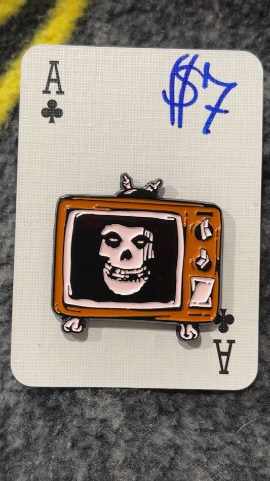 TV Enamel Pins