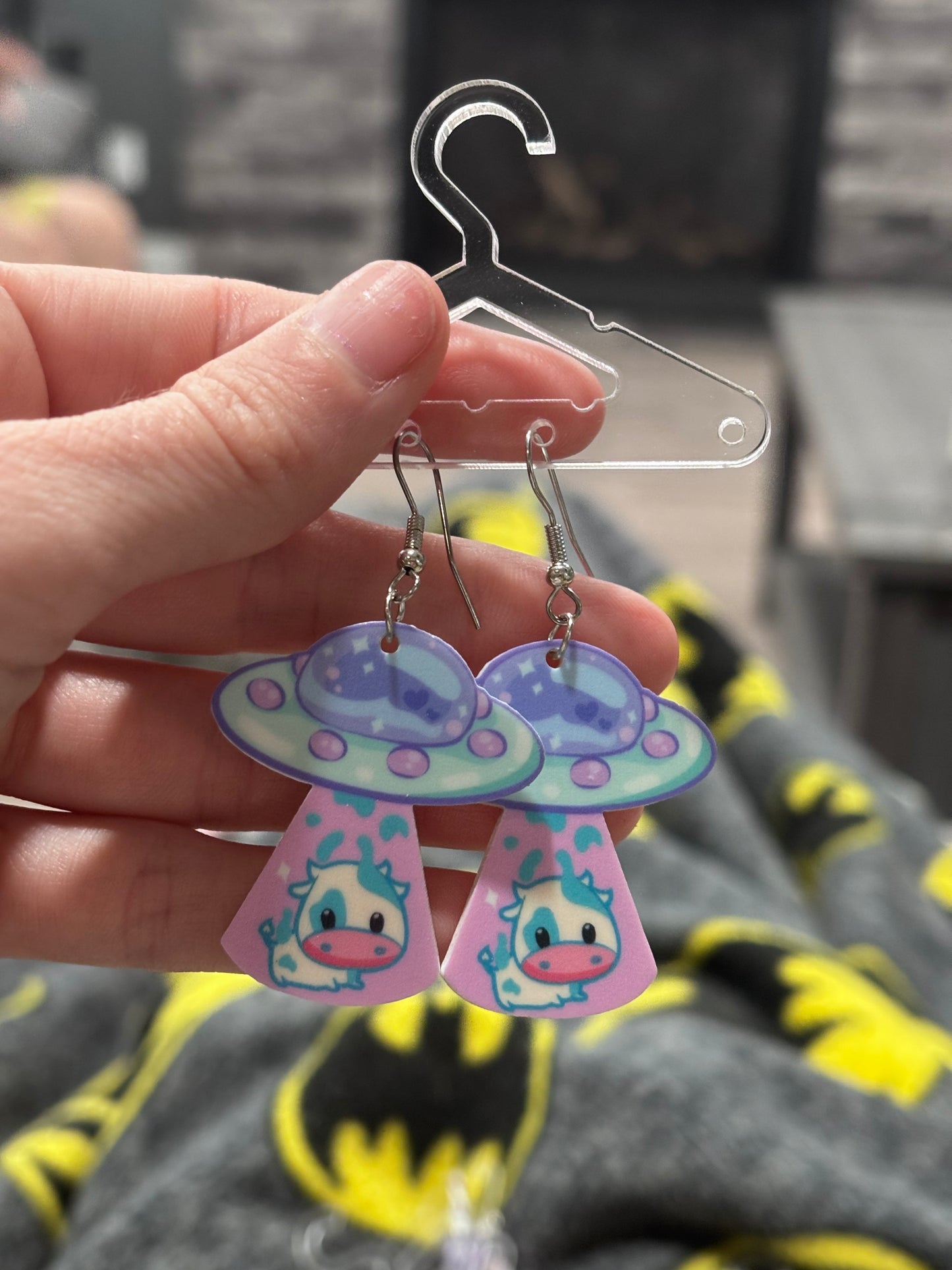 UFO Earrings