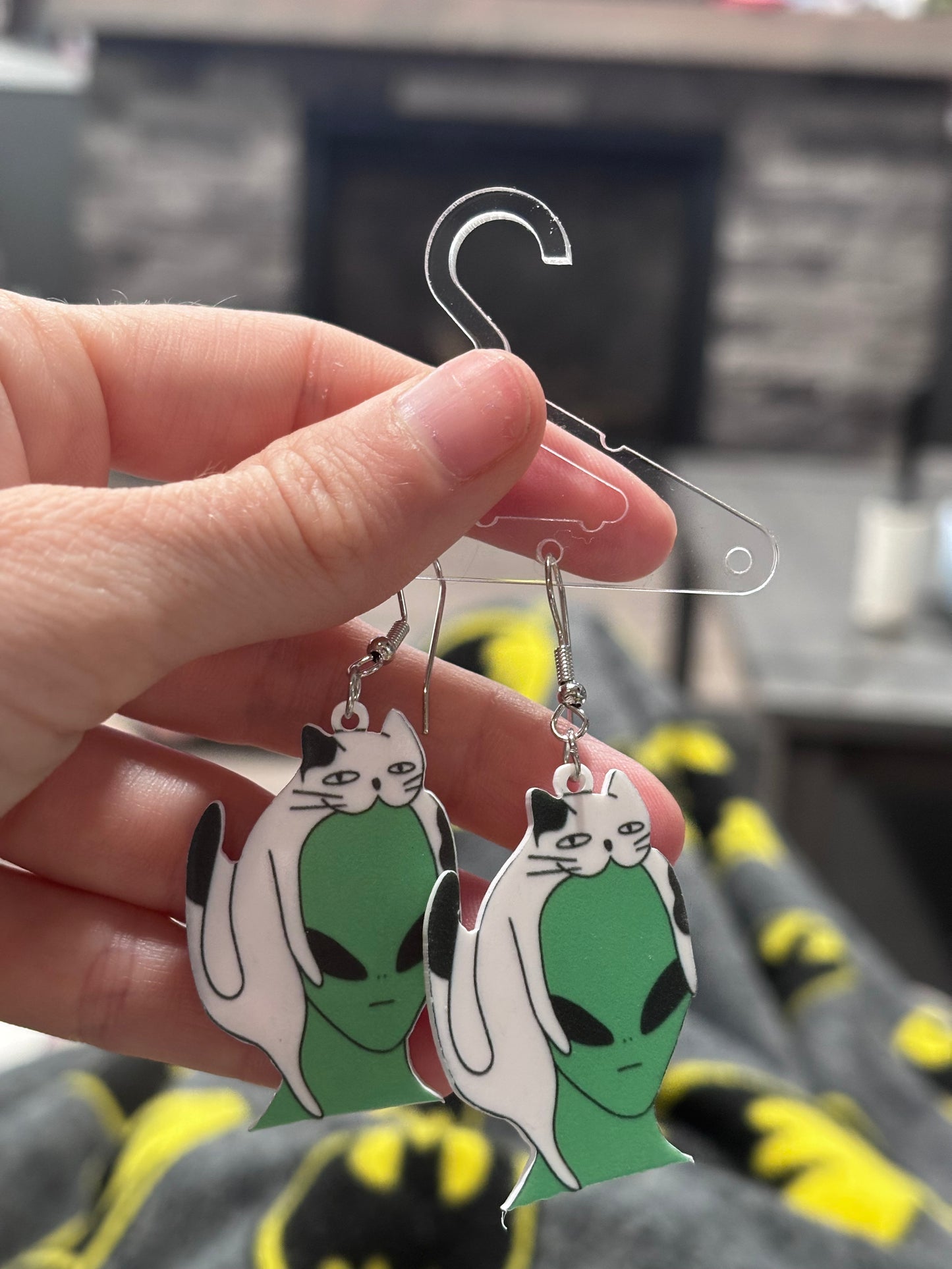 Alien Earrings