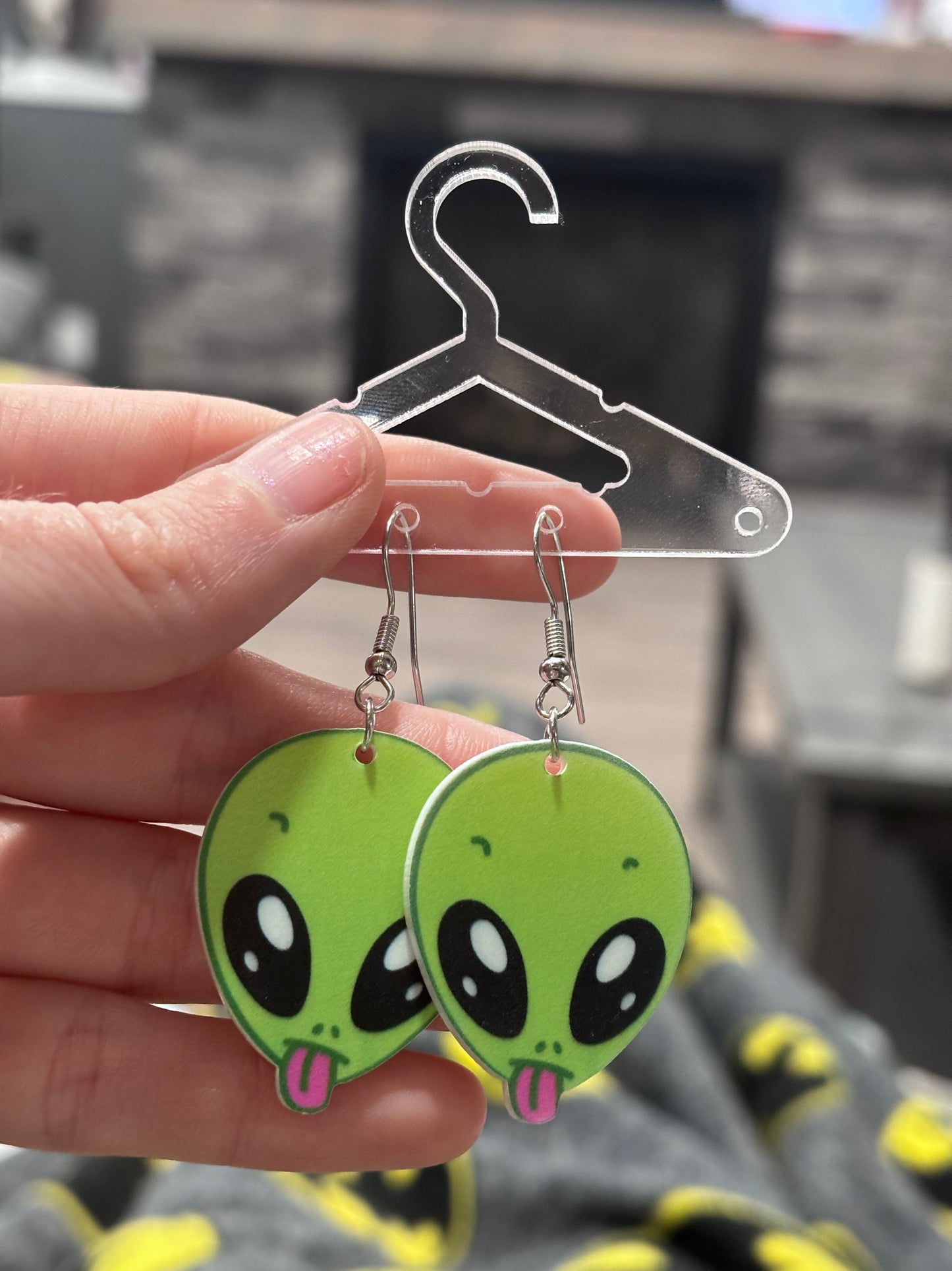 Alien Earrings