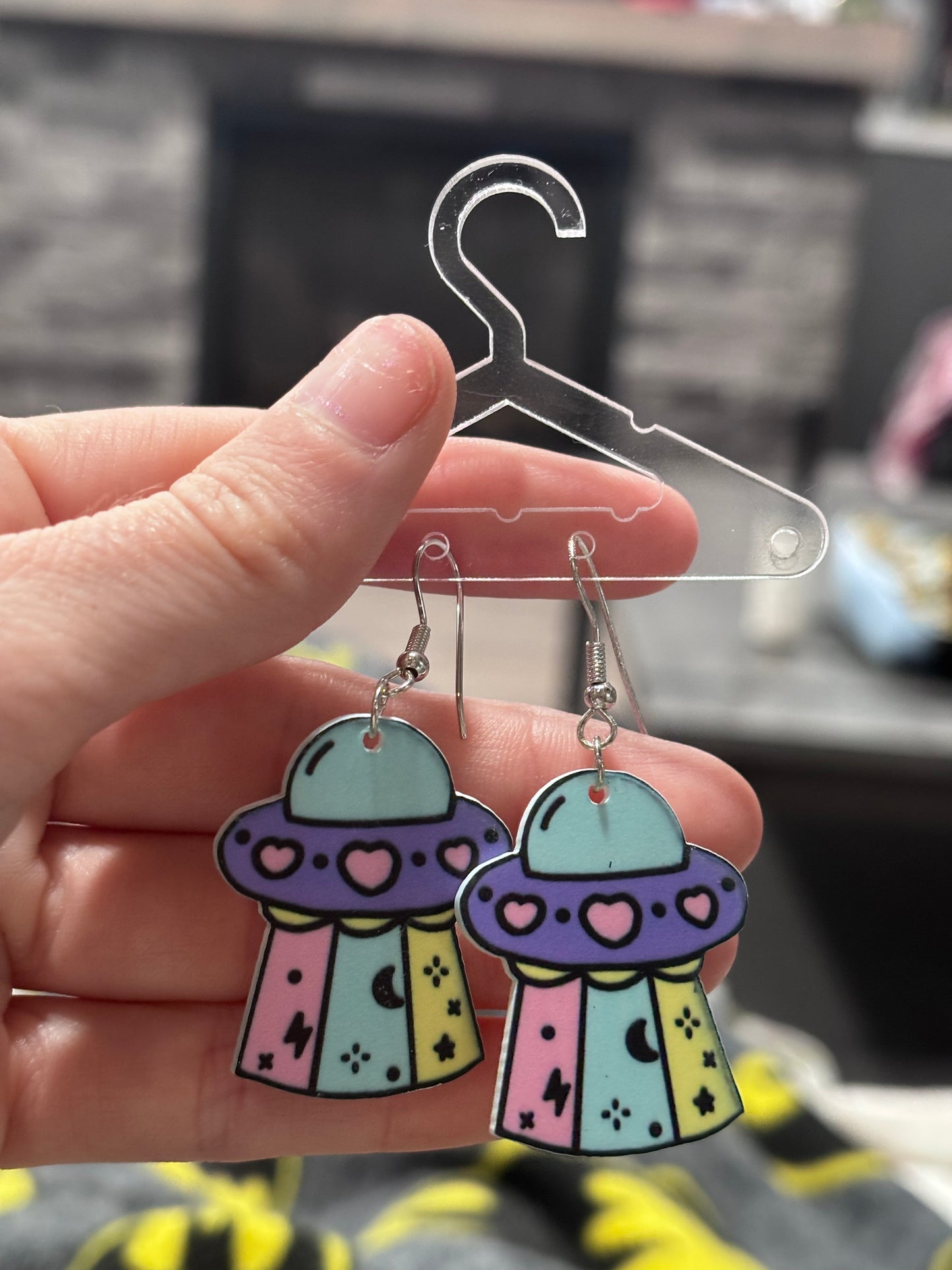 UFO Earrings