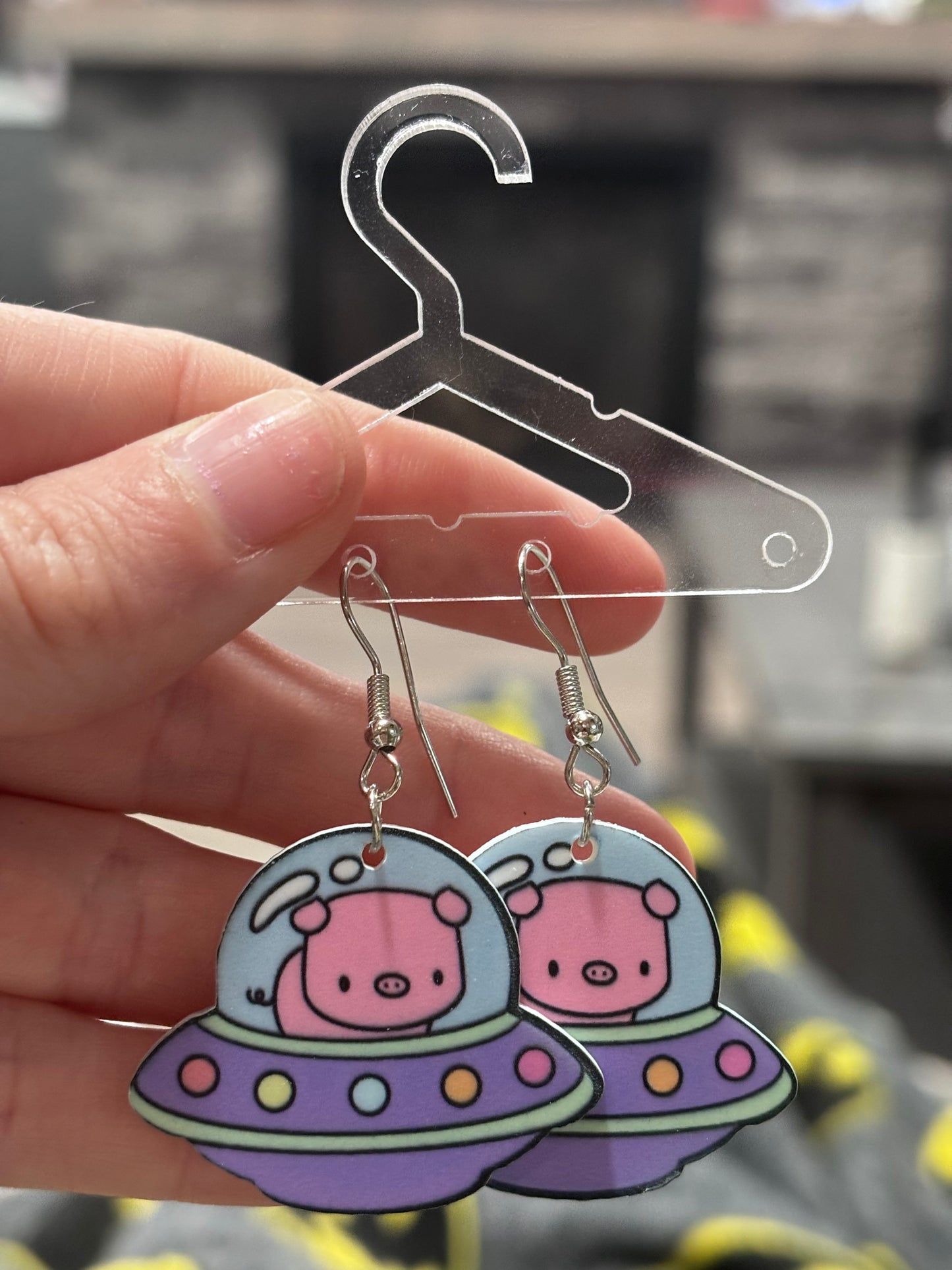 UFO Earrings