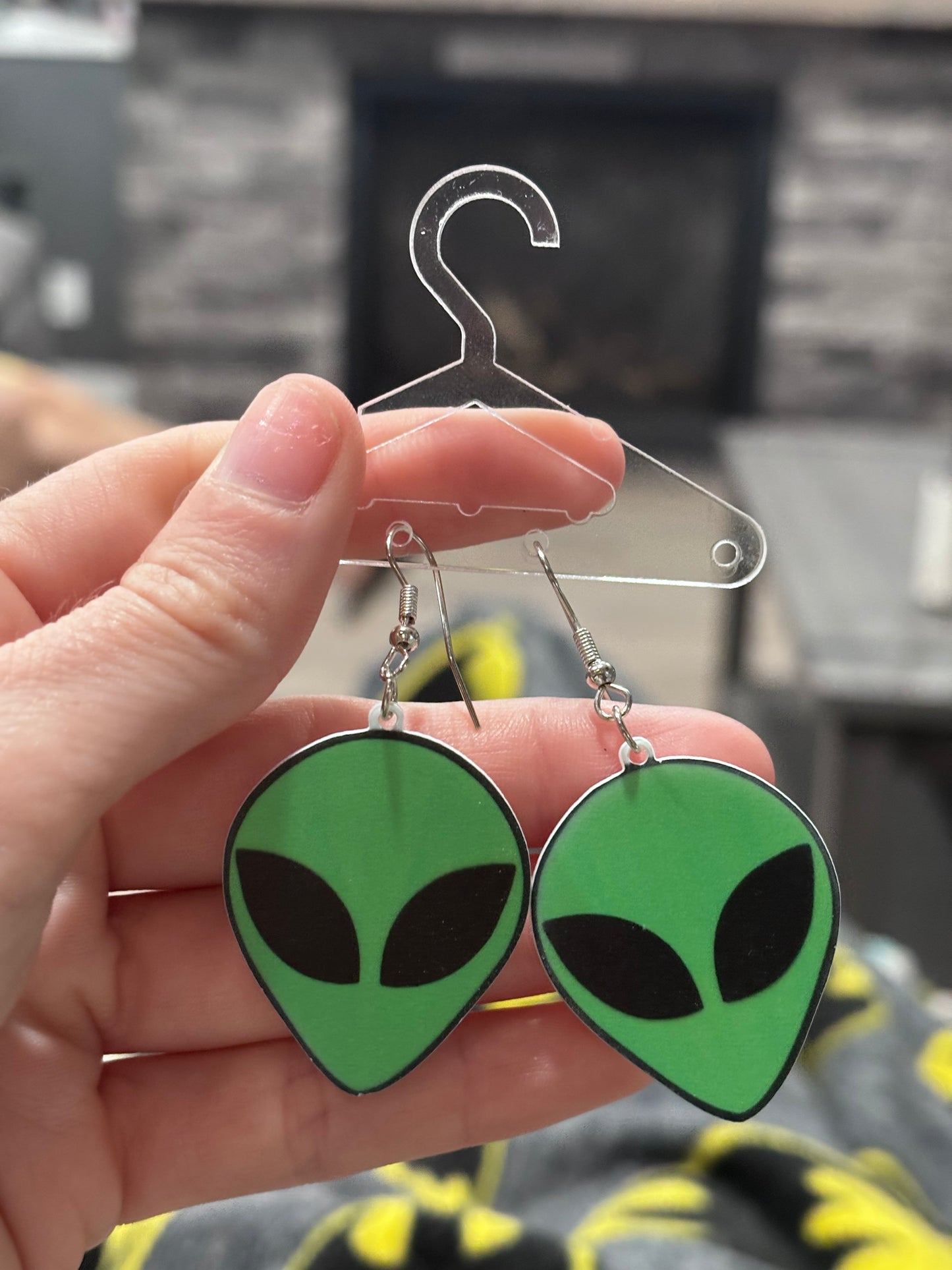 Alien Earrings