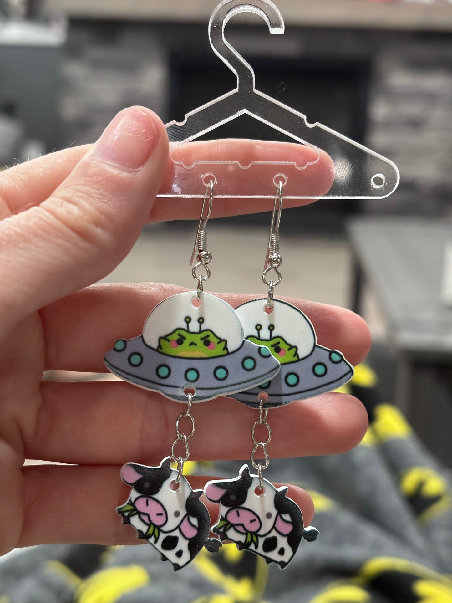 UFO Earrings