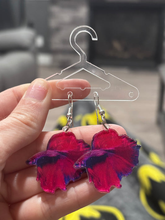 Beta Fish Earrings