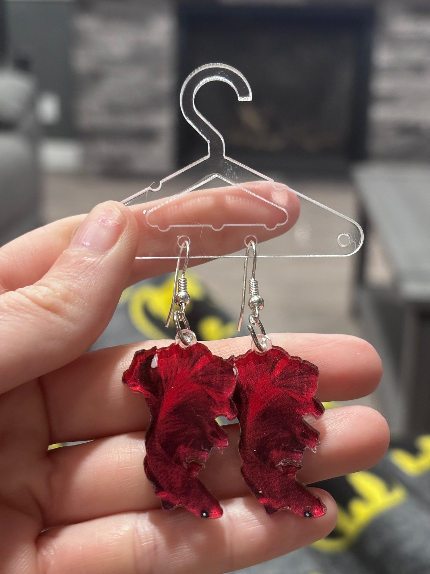 Beta Fish Earrings