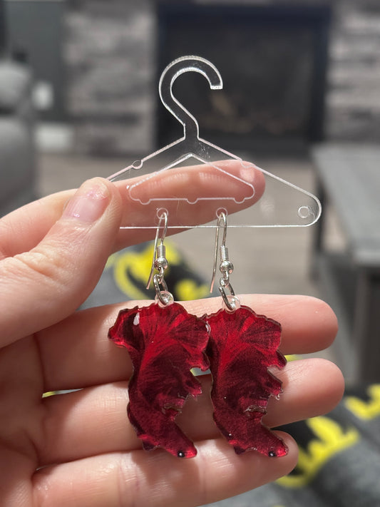 Beta Fish Earrings