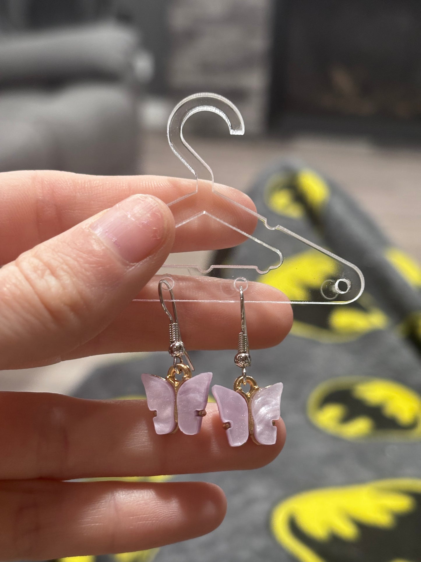 Purple Aesthetic Earrings