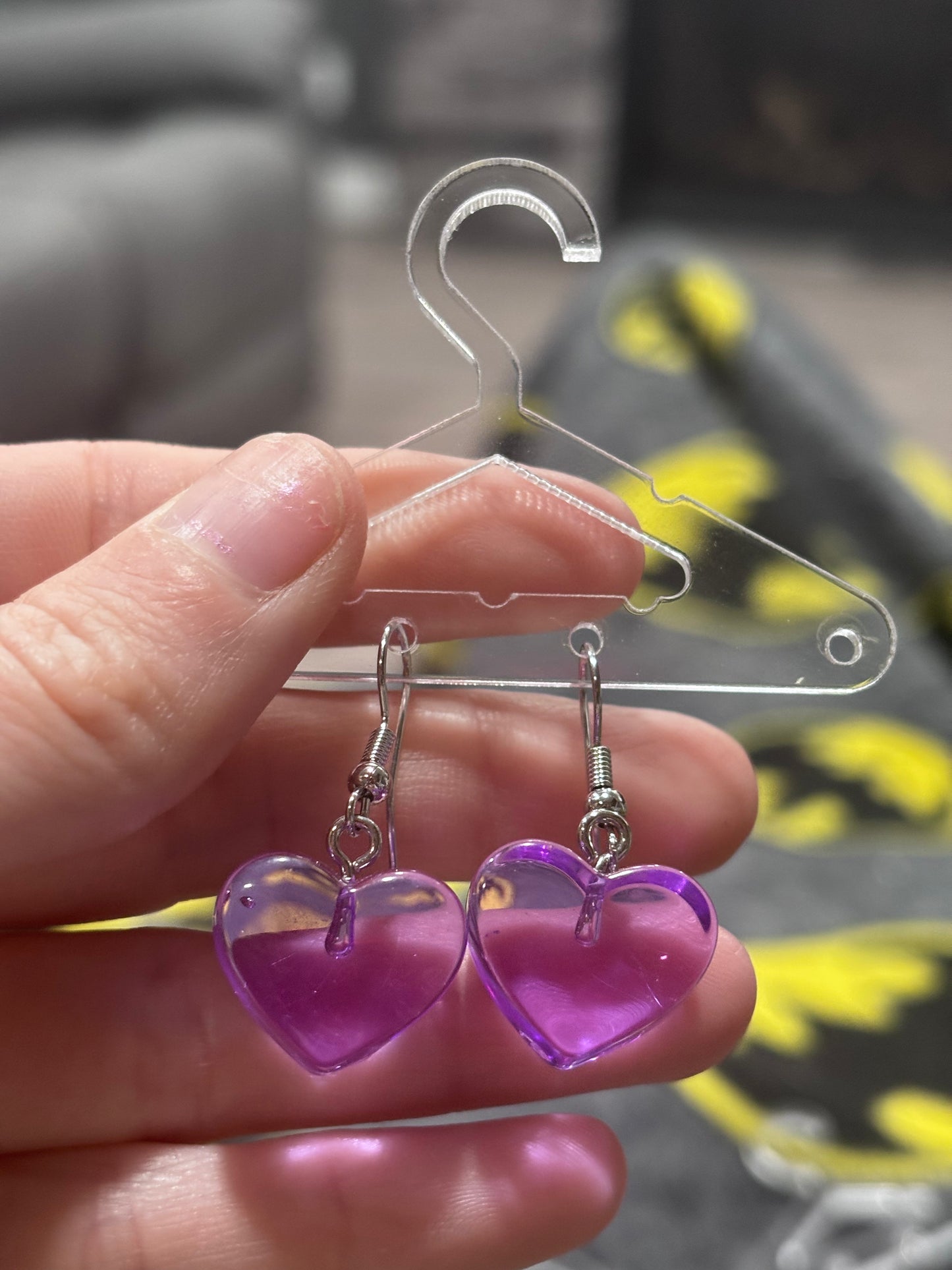 Purple Aesthetic Earrings