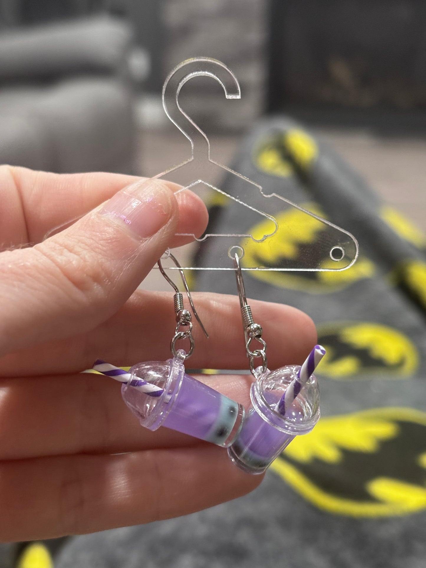 Purple Aesthetic Earrings