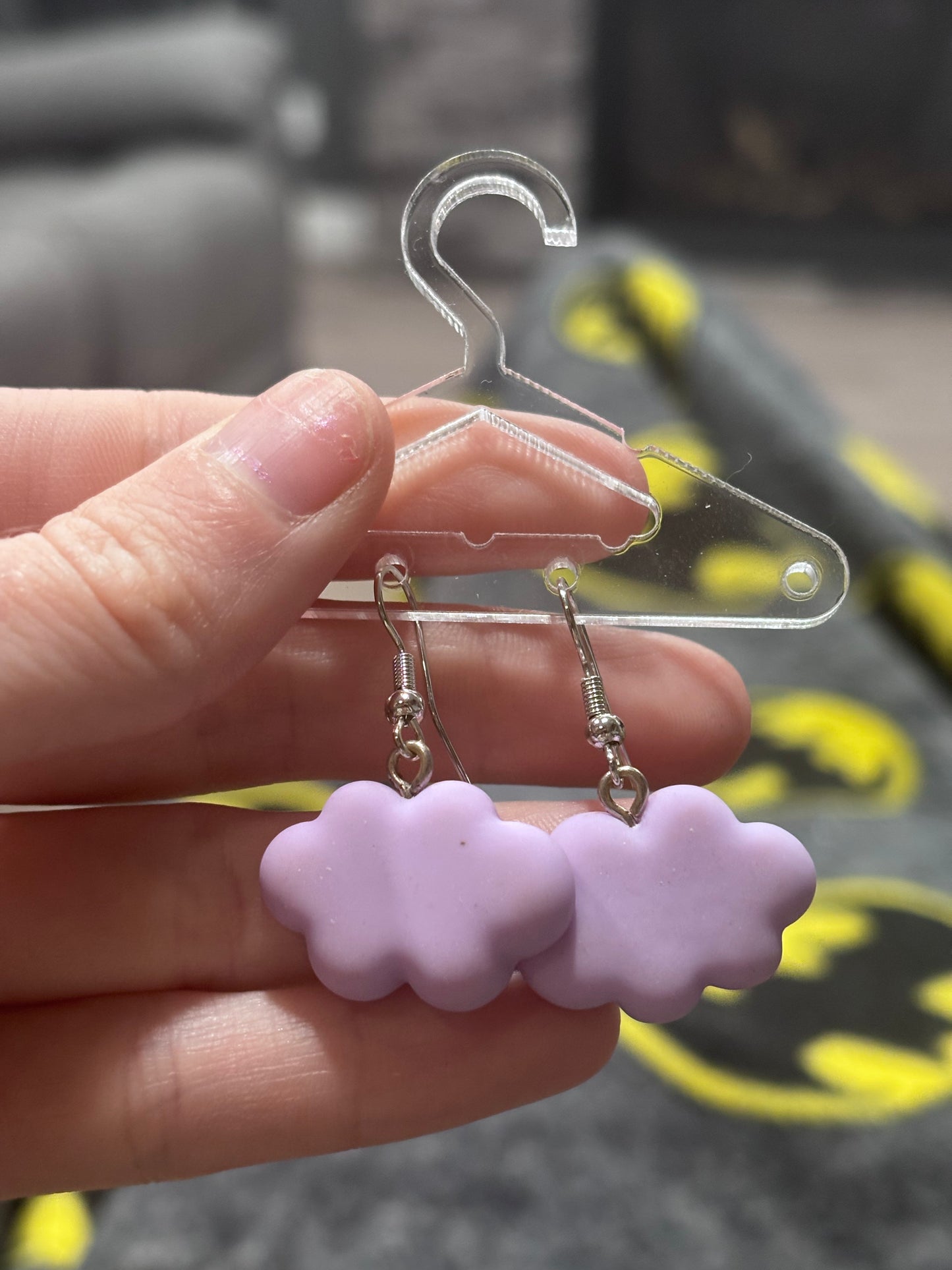 Purple Aesthetic Earrings