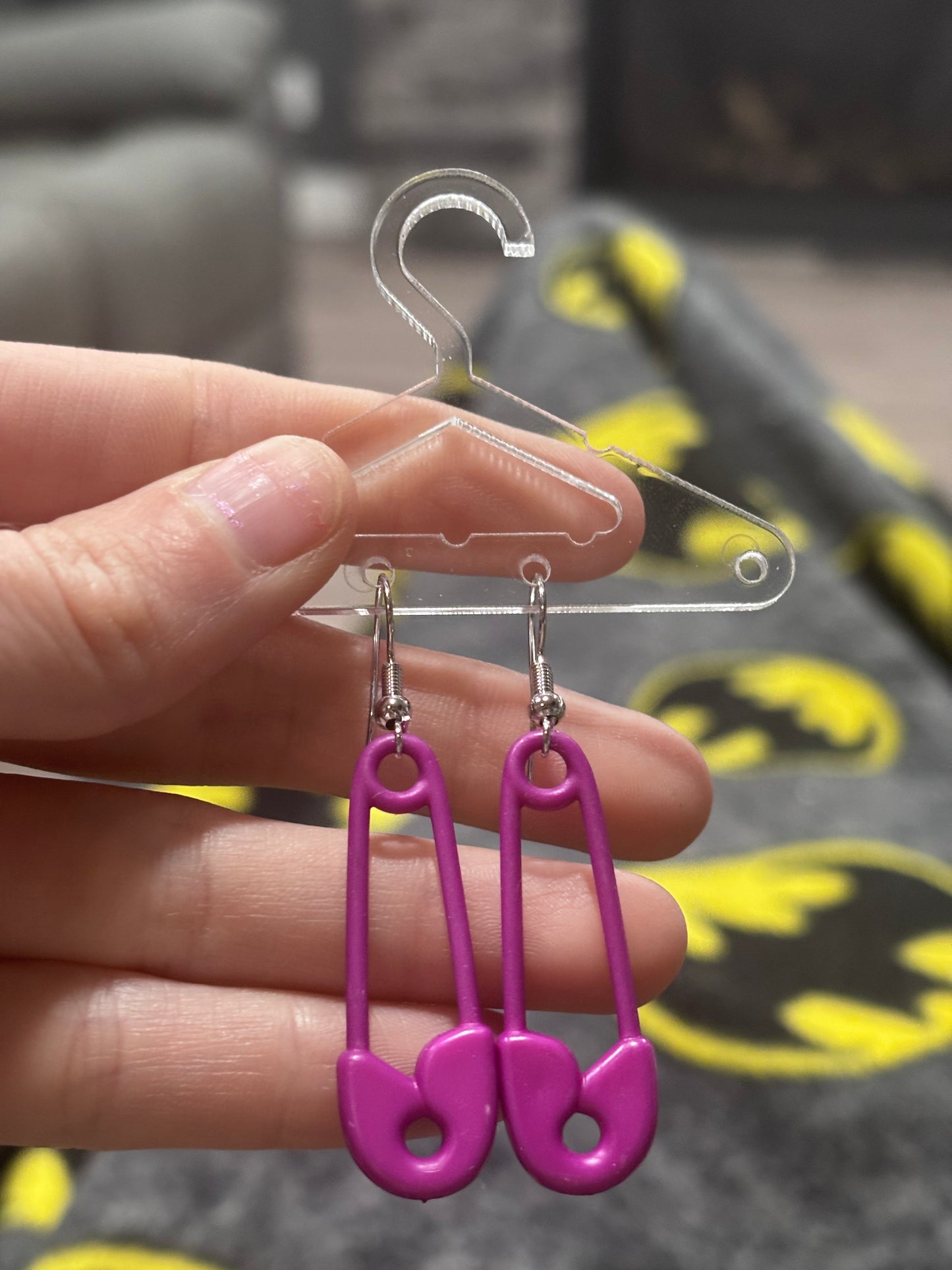 Purple Aesthetic Earrings