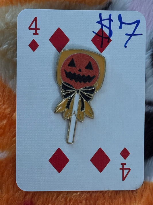 Halloween Lollipop Enamel Pin