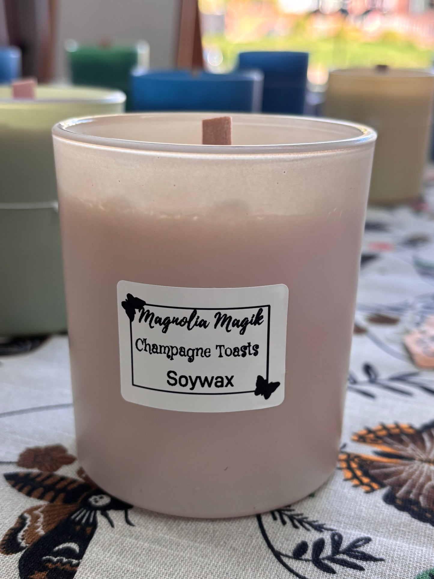 Champagne Toasts Candles