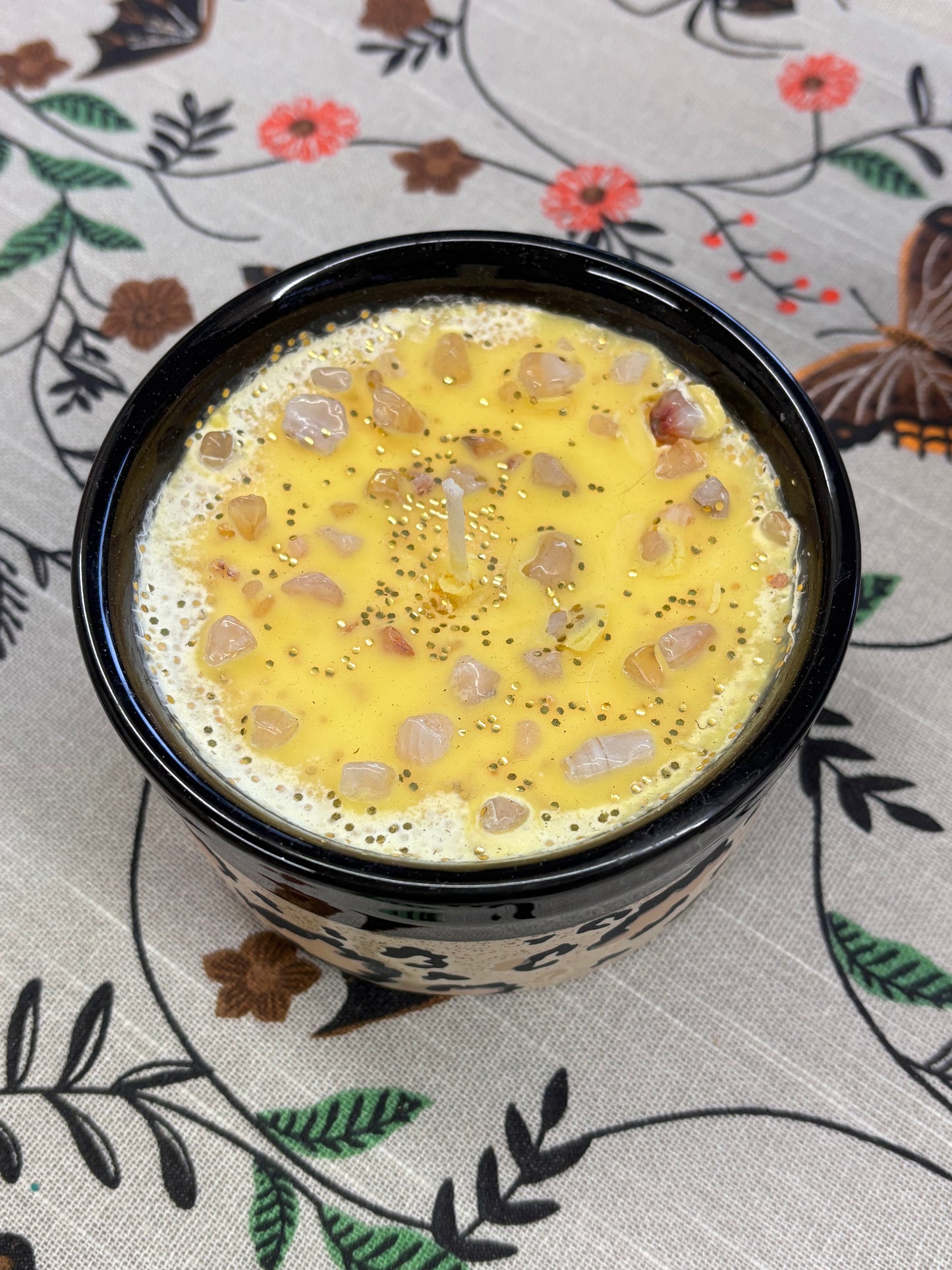 Cheetah Print Candle