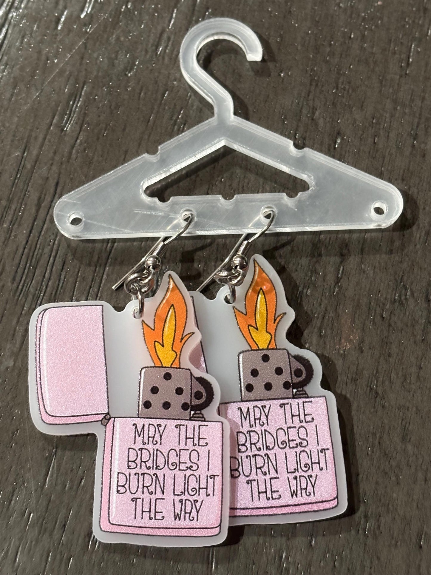 Burn Bridges Earrings